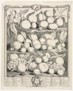 Kaksitoista hedelmäkuukautta: elokuu 1732. tekijältä Henry Fletcher