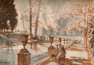 Luxemburgin Pariisi rakastaa puita ja lapsia., c1927, 1927