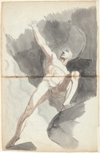 Saatana uhmaa taivaan voimia tekijältä Johann Heinrich Füssli