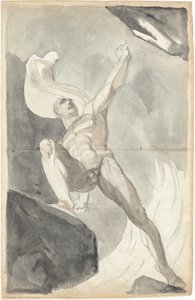 Saatana uhmaa taivaan voimia tekijältä Johann Heinrich Füssli