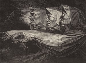 Noidat Macbethissä tekijältä Johann Heinrich Füssli