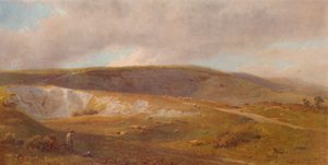 Chalk Pit on the Downs, lähellä Eastbournea, 1871, 1935