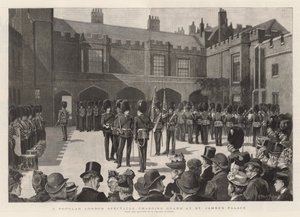 Vartijoiden vaihto St Jamesin palatsissa tekijältä Henry Gillard Glindoni