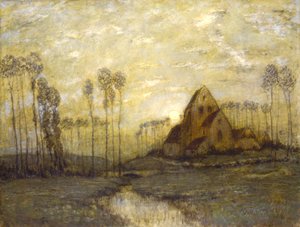 Vanha kirkko Montreuilissa, n. 1906-1907.