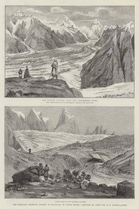 Baltistanin Himalajan vuoristomaisema eli Little Thibet tekijältä Henry Haversham Godwin Austen