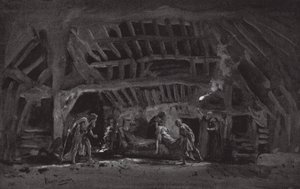 Kohtaus Kuningas Learista (litografia) tekijältä Henry Hawes Craven Green