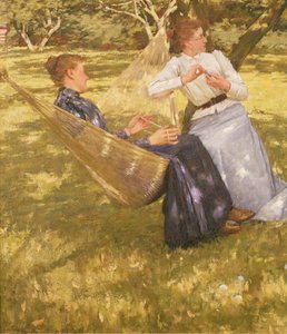 Orchardissa, 1893 tekijältä Henry Herbert La Thangue