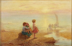 Varhainen aamu rannikolla tekijältä Henry Hetherington Emmerson