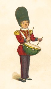 Pikku rumpalipoika (väri litho)
