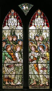 Bakewell, All Saints, Holiday Workshop, Henry Holiday, The Lamb Of God, 1893 tekijältä Henry Holiday