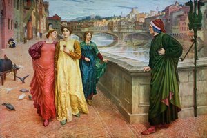 Dante ja Beatrice, 1883, 1912.