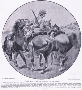 Kolmas mies, joka ei ole saanut palkintoa, teoksesta After Pretoria: The Guerilla War, jonka on julkaissut Harmsworth Bros Limited, 1901. tekijältä Henry Inglis Jodrel Sheldon Williams