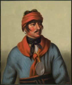 Selocta (Creek), 1832?33 tekijältä Henry Inman