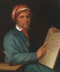 Sequoyah, c. 1830.