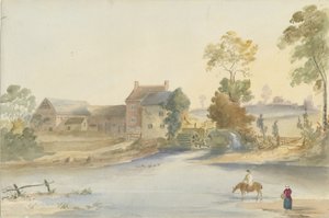Seisdon Mill: akvarellimaalaus, nd [1844]