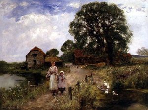 Polku joen rannalla tekijältä Henry John Yeend King