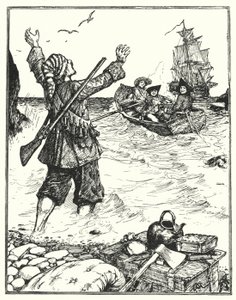 Alexander Selkirk (litho) tekijältä Henry Justice Ford