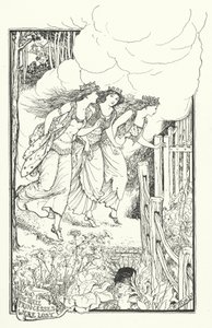 Kuinka kolme prinsessaa katosivat (kaiverrus) tekijältä Henry Justice Ford