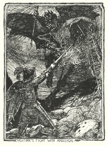 Kuvitus John Bunyanin teokseen The Pilgrim