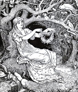 Prinsessa Narcissus ja prinsessa Potentilla tekijältä Henry Justice Ford