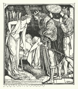 Sankari löydetty (kaiverrus) tekijältä Henry Justice Ford