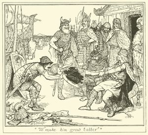 "Saada hänet kasvamaan pitemmäksi" (kaiverrus) tekijältä Henry Justice Ford