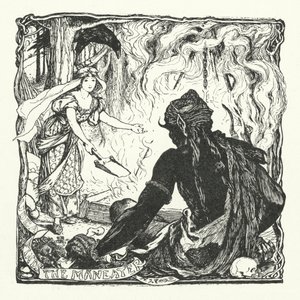 Udea Finds the Maneater (kaiverrus) tekijältä Henry Justice Ford
