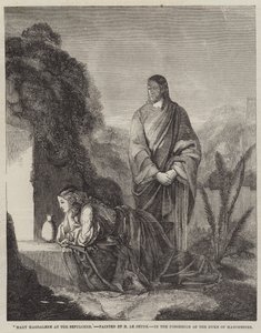 Maria Magdaleena haudalla