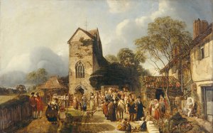 "An Old Country Churchyard", 1837-1886