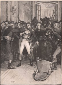 Napoleonin vallankaappaus: kohtaus Muinaisten hallissa 1799 jKr