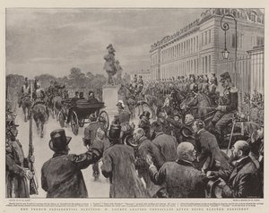 Ranskan presidentinvaalit, M Loubet jätti Versailles