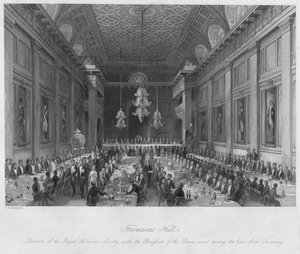 Vapaamuurarien sali, c1841
