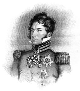 Saxe-Coburg-Saalfeldin prinssi Leopold George Christian Frederick, 1816.