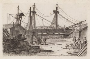 Länsi-intialainen Cox and Curlins Yardissa, Limehousessa