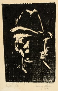 Miesmuotokuva hatulla tekijältä Henry Nielsen