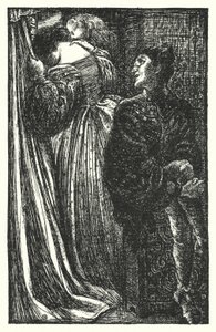 Shakespearen laulu: "Älkää huokako enää, naiset" (litho)