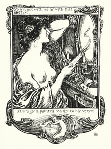 Shakespearen sonetit, Sonetti XXI (litho)