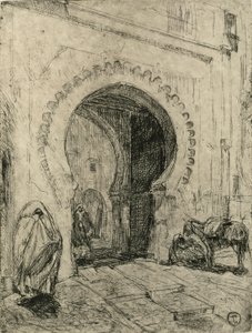 Portti Tangerissa tekijältä Henry Ossawa Tanner