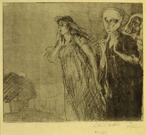 Paluu hautaan tekijältä Henry Ossawa Tanner