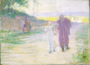 Opiskelu Egyptiin lentämistä varten tekijältä Henry Ossawa Tanner