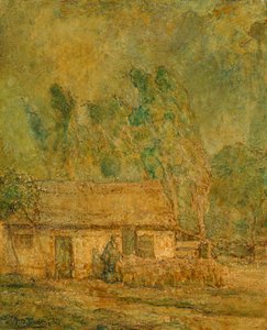 Hyvä paimen, n. 1918 (öljy kankaalle) tekijältä Henry Ossawa Tanner
