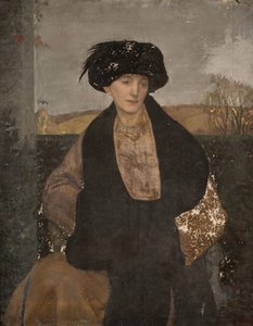 Muotokuva rouva Lester of Slad Valleysta, Stroud, 1914.