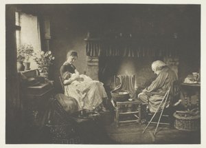 Aamunkoitto ja auringonlasku tekijältä Henry Peach Robinson