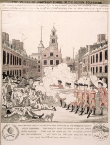 Bostonin verilöyly, 5. maaliskuuta 1770 tekijältä Henry Pelham