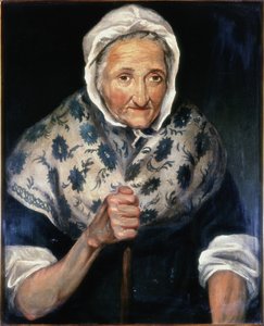 Judy Dowling - Keeper of the Town Hutch (öljy kankaalle)