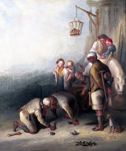 Kiistanalainen laukaus, n. 1836 tekijältä Henry Perlee Parker