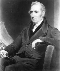 George Stephenson, kaiverrus Charles Turner, 1838 (mezzotint)