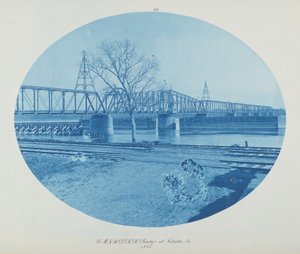 C.M. & St. Louis P. RR -silta Sabulassa, Ia.
