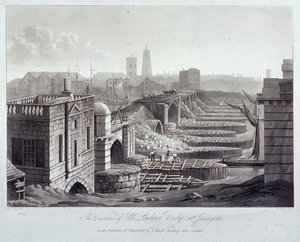 London Bridge vanha, Lontoo, 1832