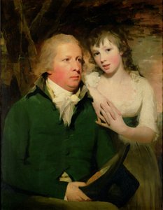 Sir Alexander Don tyttärensä Elizabethin kanssa tekijältä Henry Raeburn